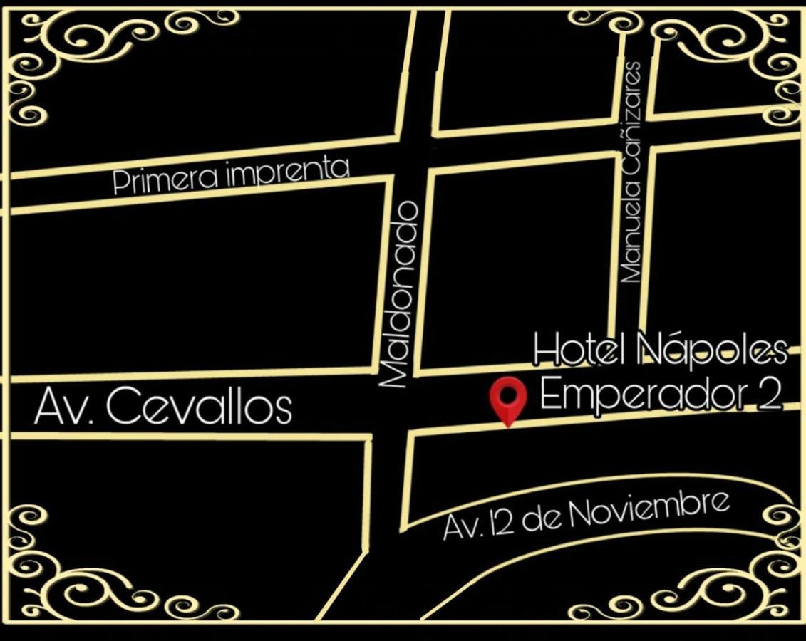 Hotel Nápoles Emperador II Ambato Exterior foto